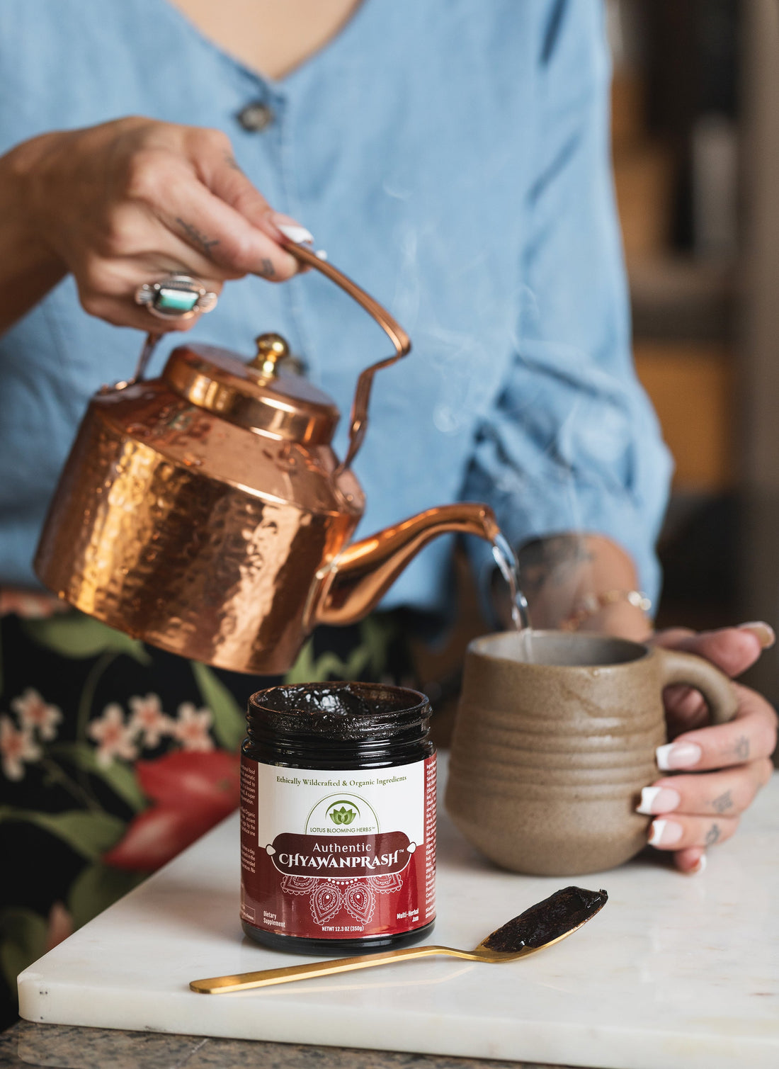 Authentic Chyawanprash™ (12.3oz) Rejuvenating Multi-Herbal Jam