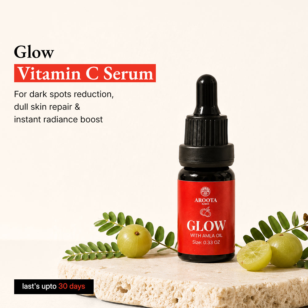 Glow Vitamin C Serum: Astaxanthin X Amla Oil (Tridoshic)