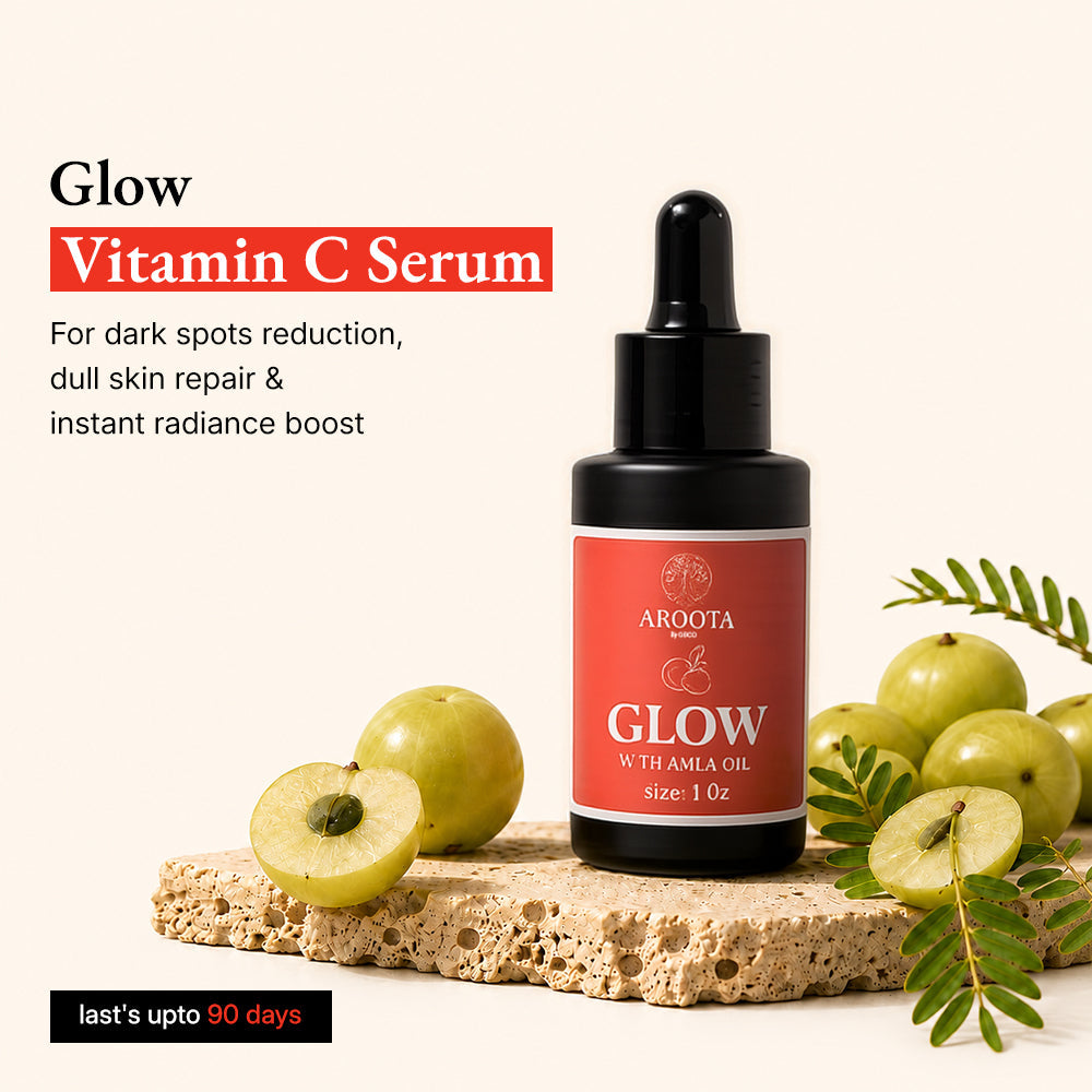 Glow Vitamin C Serum: Astaxanthin X Amla Oil (Tridoshic)