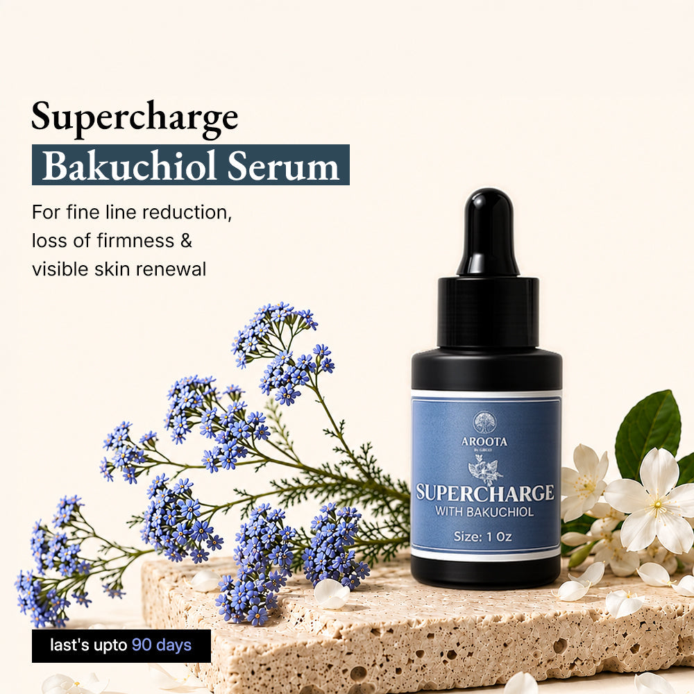 Supercharge Vitamin A Serum - with Bakuchiol Oil (Tridoshic)