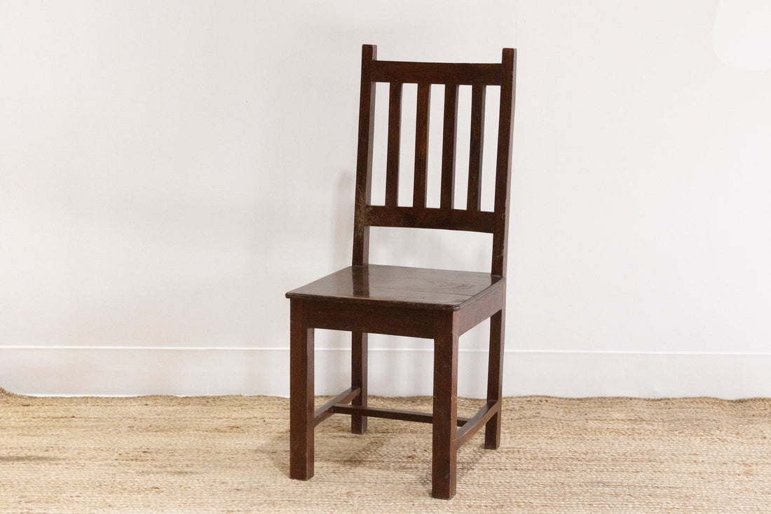 Vintage Indian Rosewood Chair