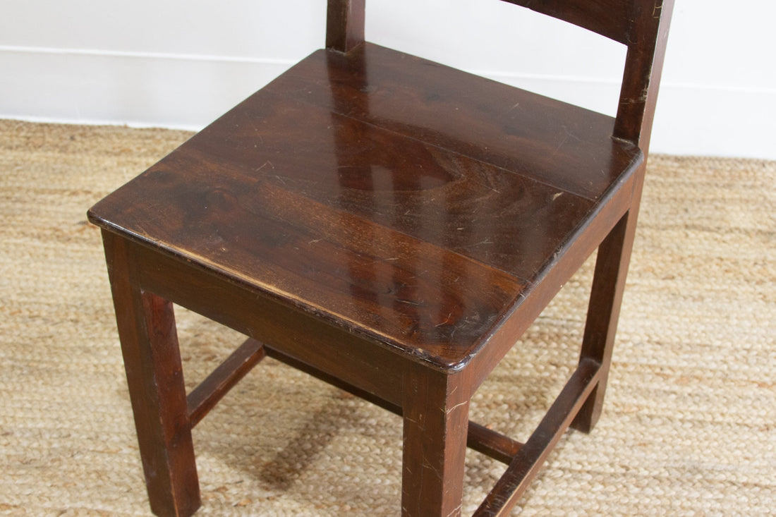 Vintage Indian Rosewood Chair