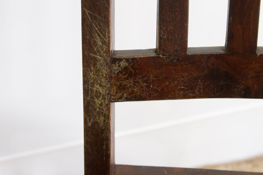 Vintage Indian Rosewood Chair