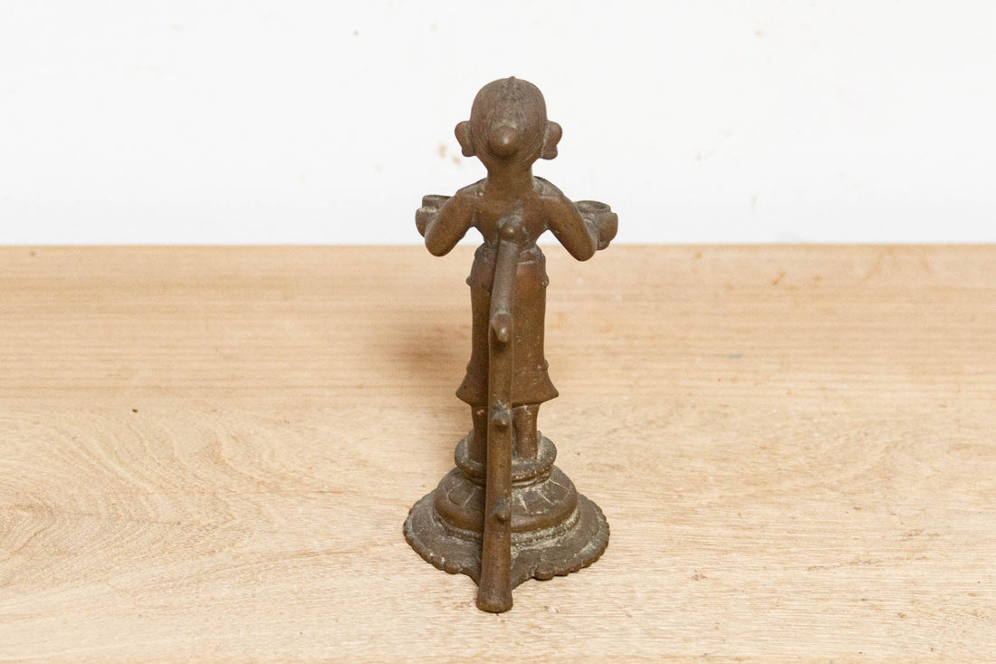Antique Lakshmi Bronze Figure