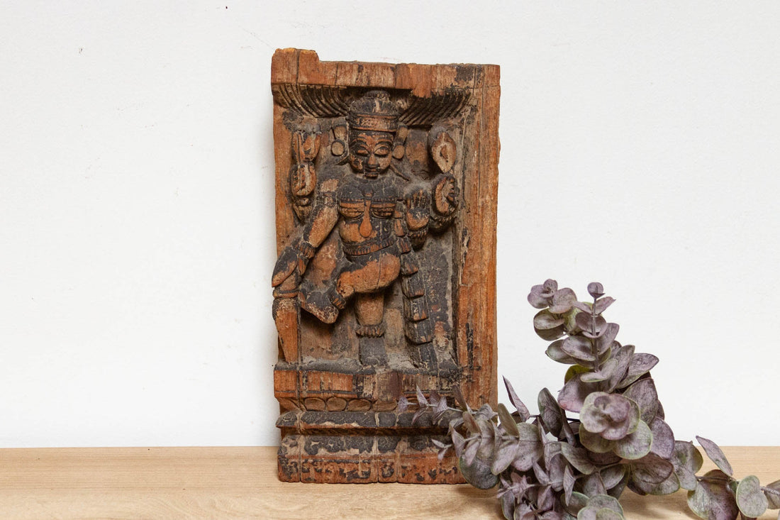 18th Century Indian Apsara Wall Carving