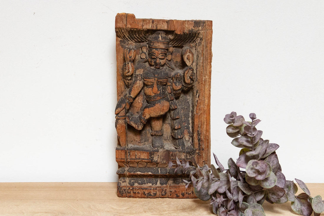 18th Century Indian Apsara Wall Carving