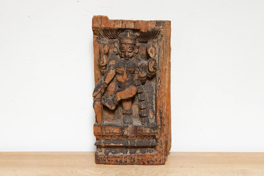 18th Century Indian Apsara Wall Carving