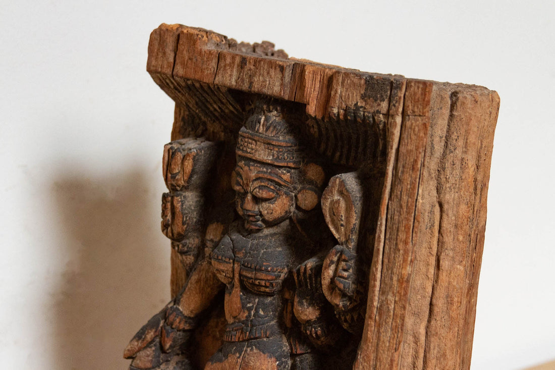 18th Century Indian Apsara Wall Carving