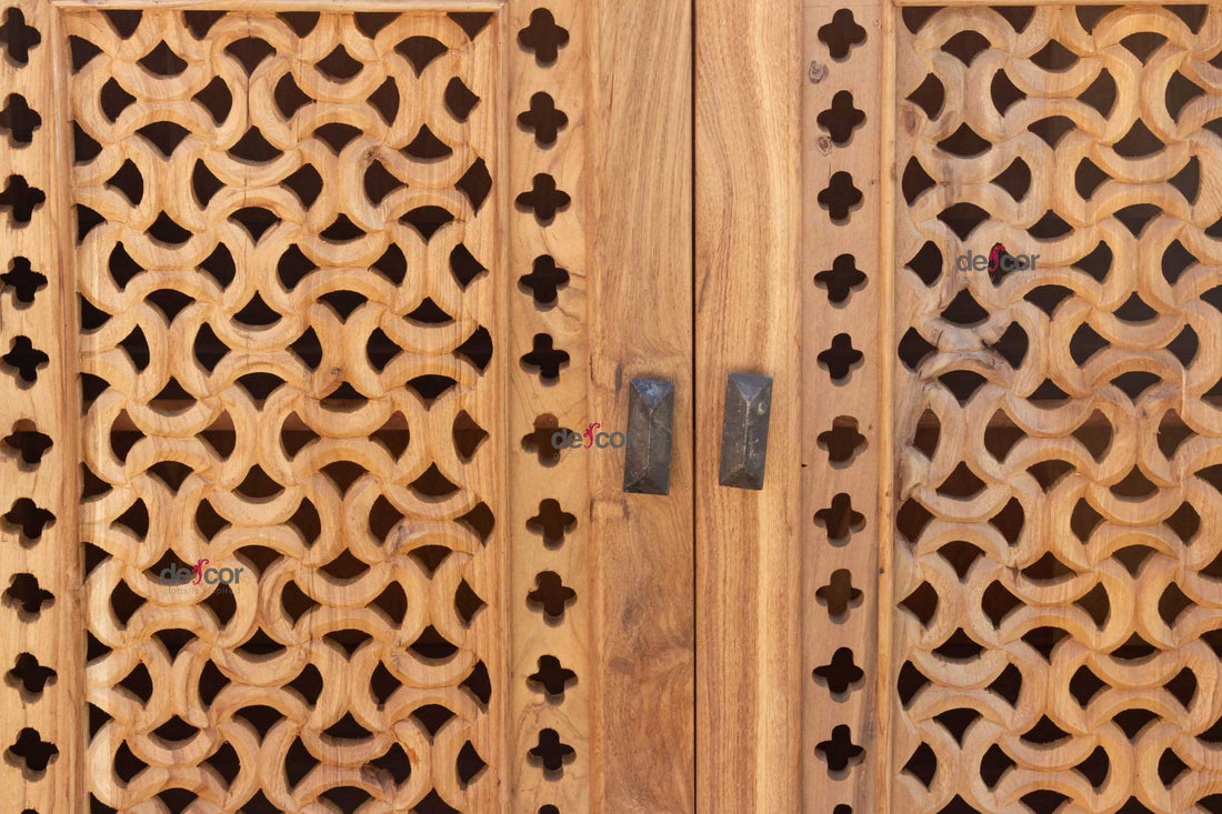 Reclaimed Teak Jali Sideboard