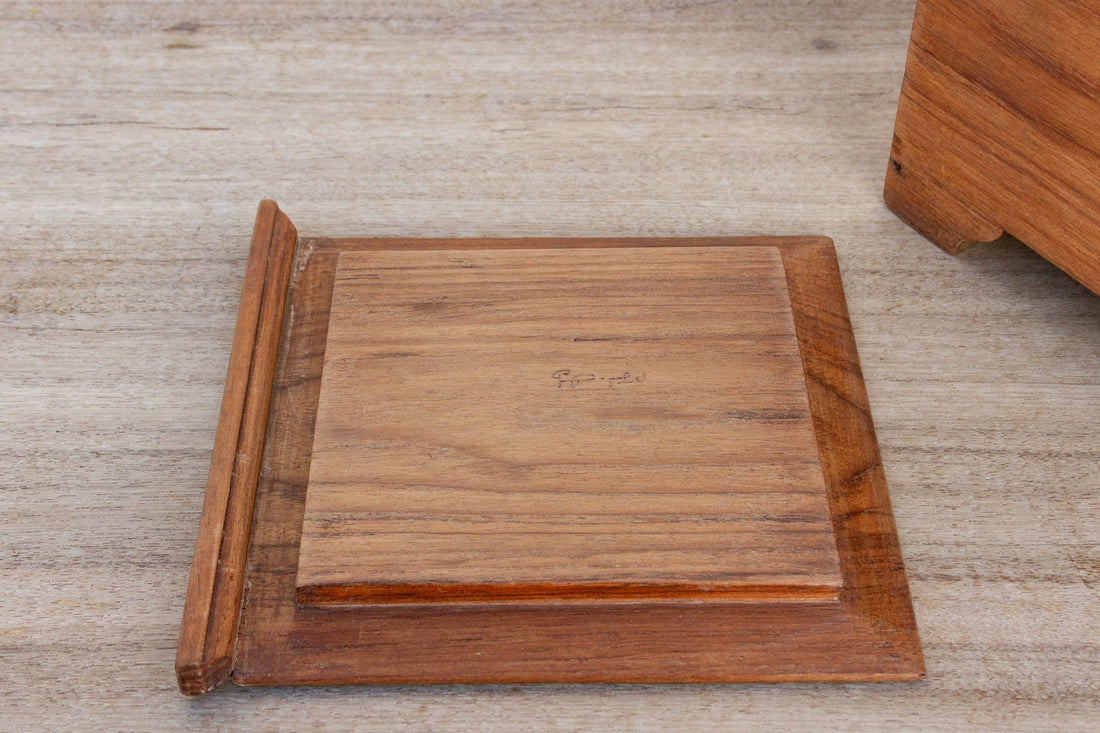 Antique Colonial Teak Chest (Trade)