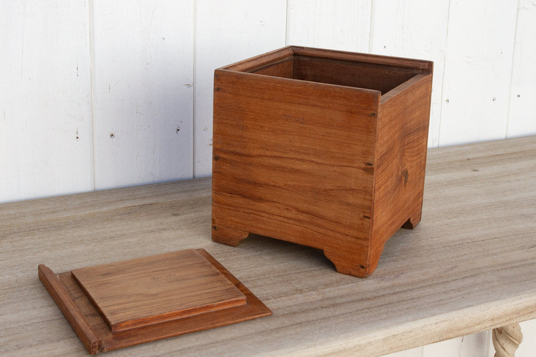 Antique Colonial Teak Chest (Trade)