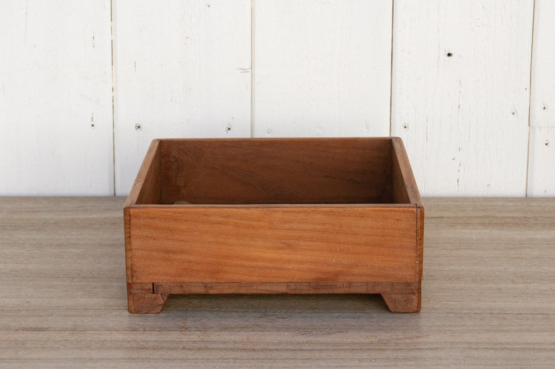 Dutch Colonial Teak Spice Tray