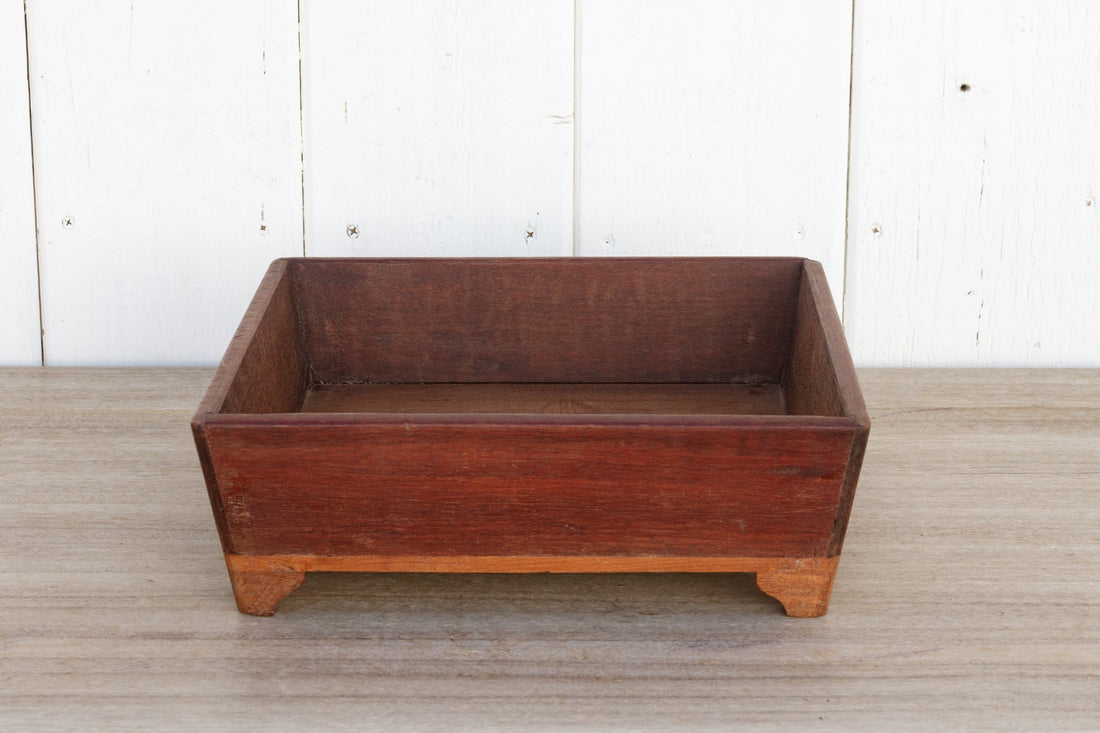 Vintage Colonial Teak Tray (Trade)