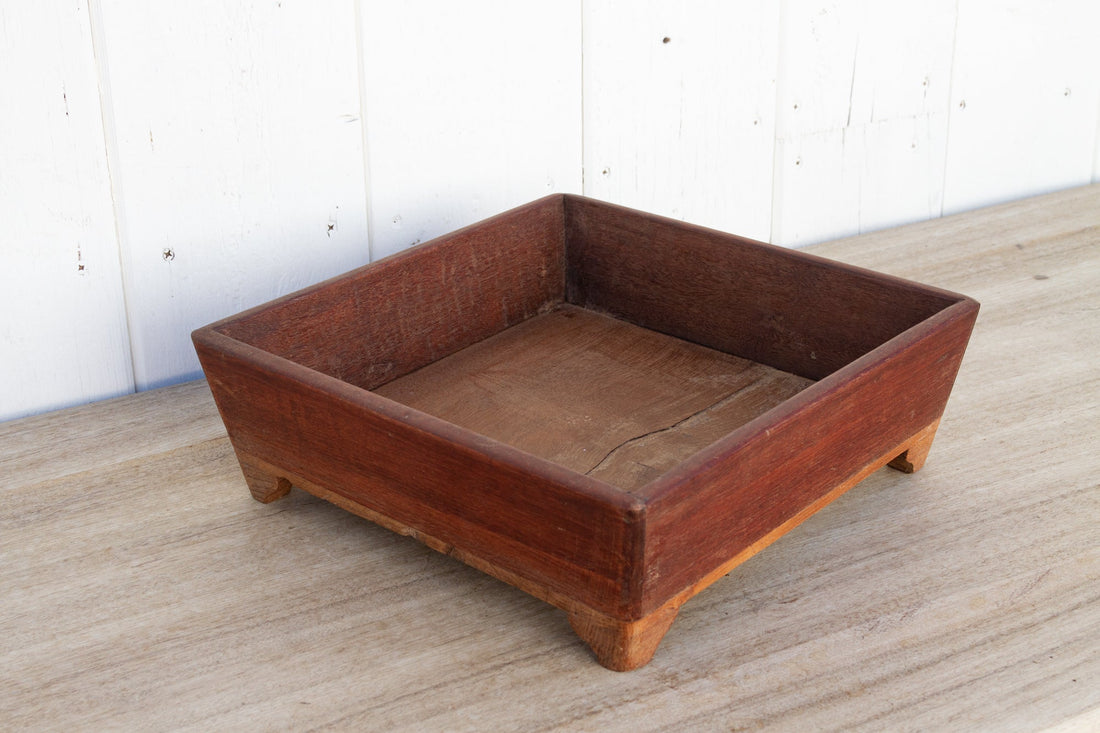 Vintage Colonial Teak Tray (Trade)