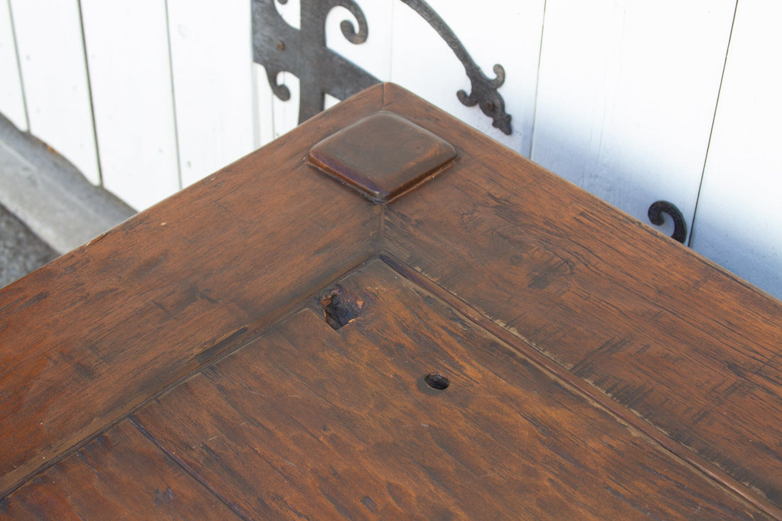 Rustic Teak Wood Bali Coffee Table