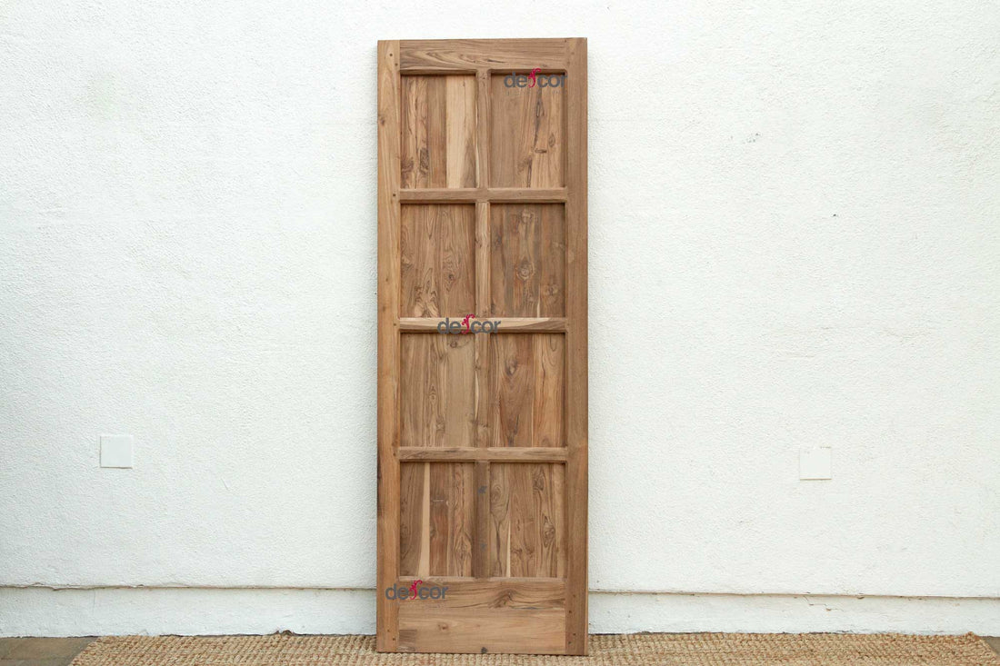 Handcarved Teak Indo-Portuguese Tall Door