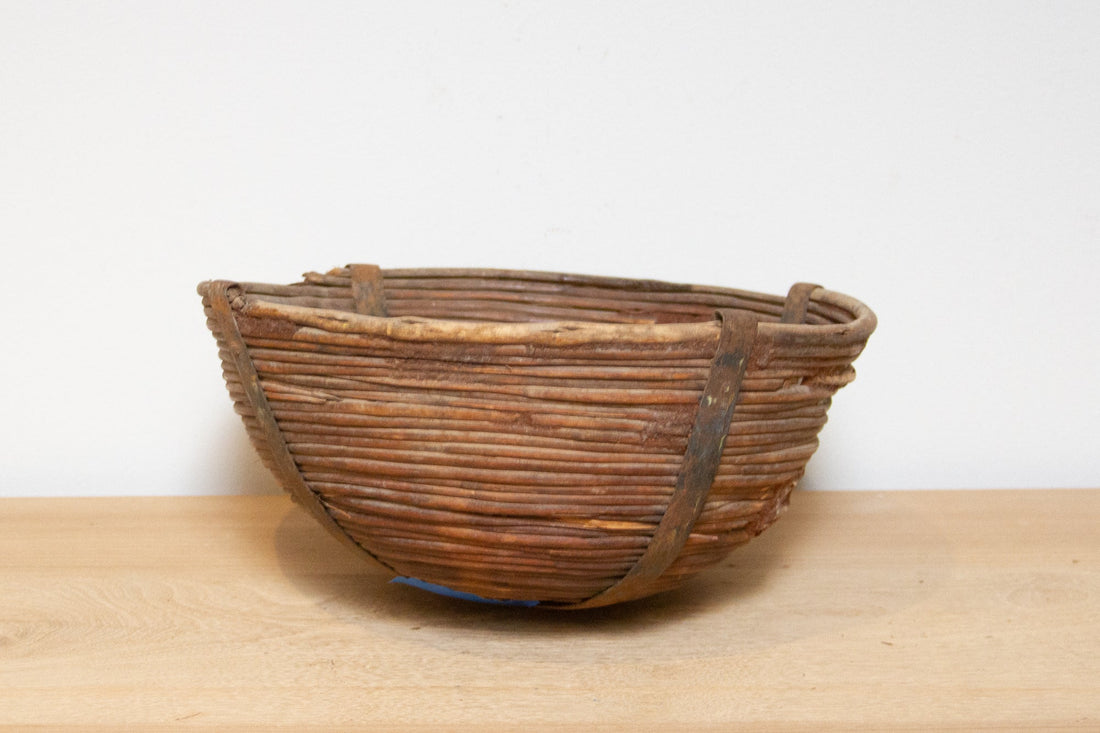 Vintage Farmhouse Wicker Basket-Siliguri