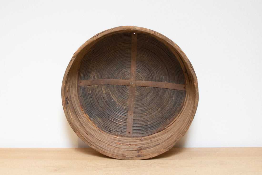 Large Farmhouse Wicker Basket