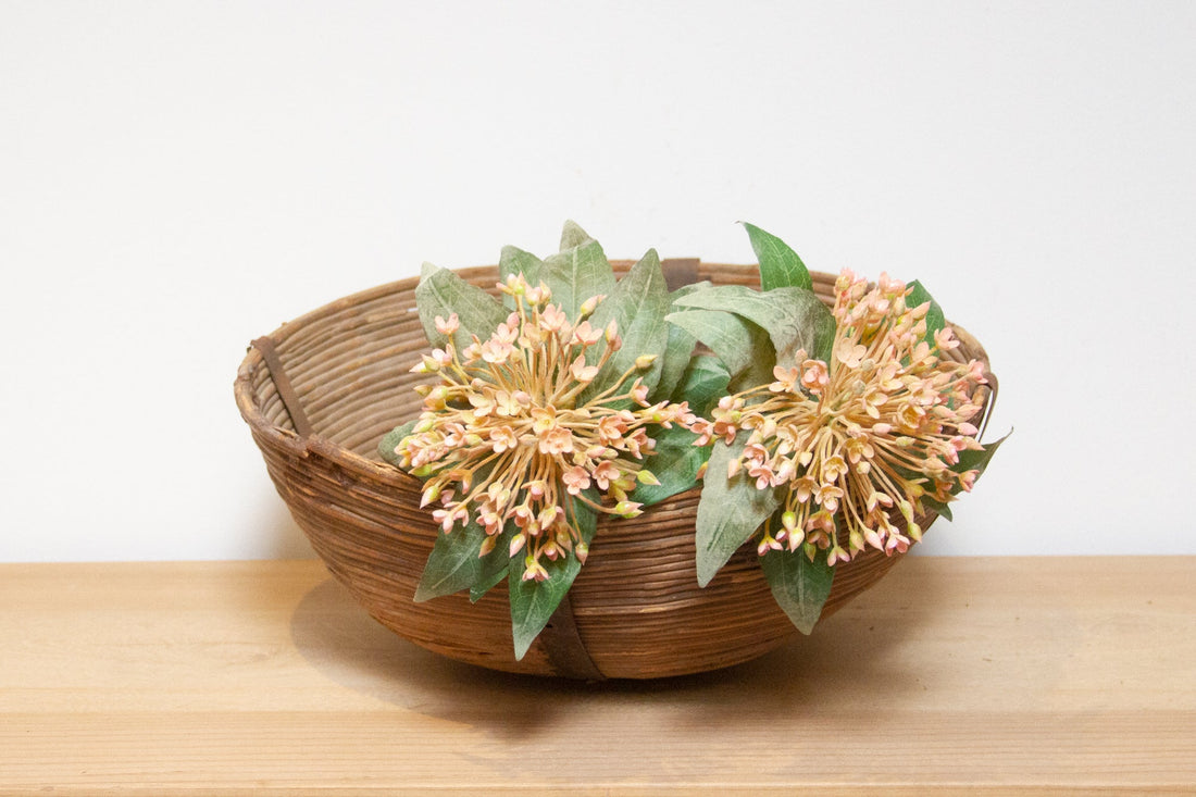 Large Iron Strap Vintage Basket-Digha