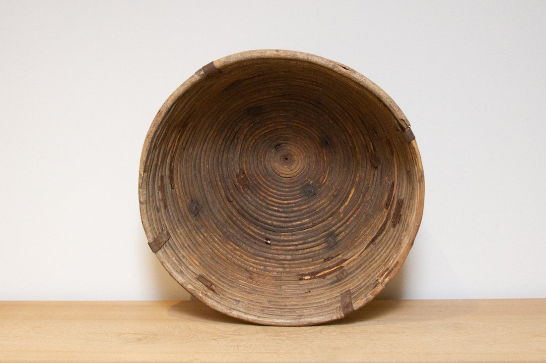 Large Farmhouse Tea Leaves Basket-Dooars