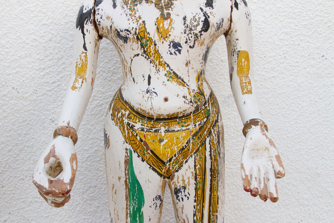 Divine Pair of Antique Indian Gangaur Figure