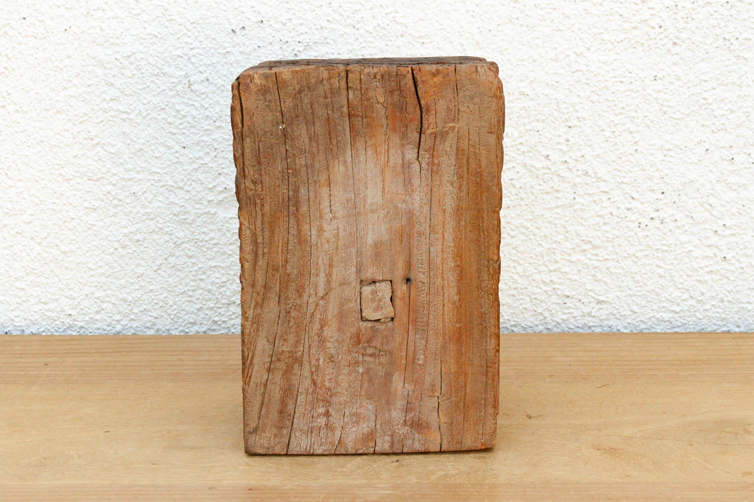 Antique Aged Teak Architectural Fragment