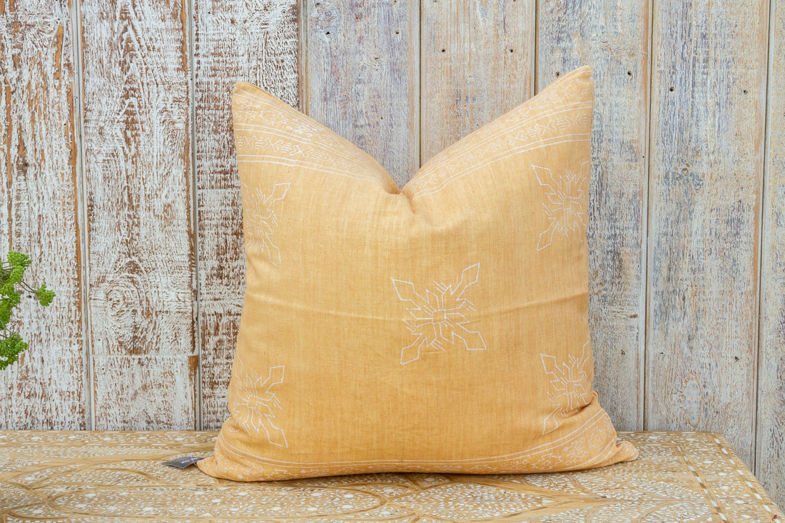 Jaipur Blockprint Linen Pillow Cover