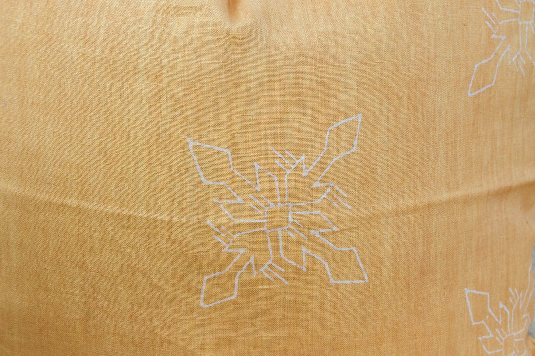 Jaipur Blockprint Linen Pillow Cover