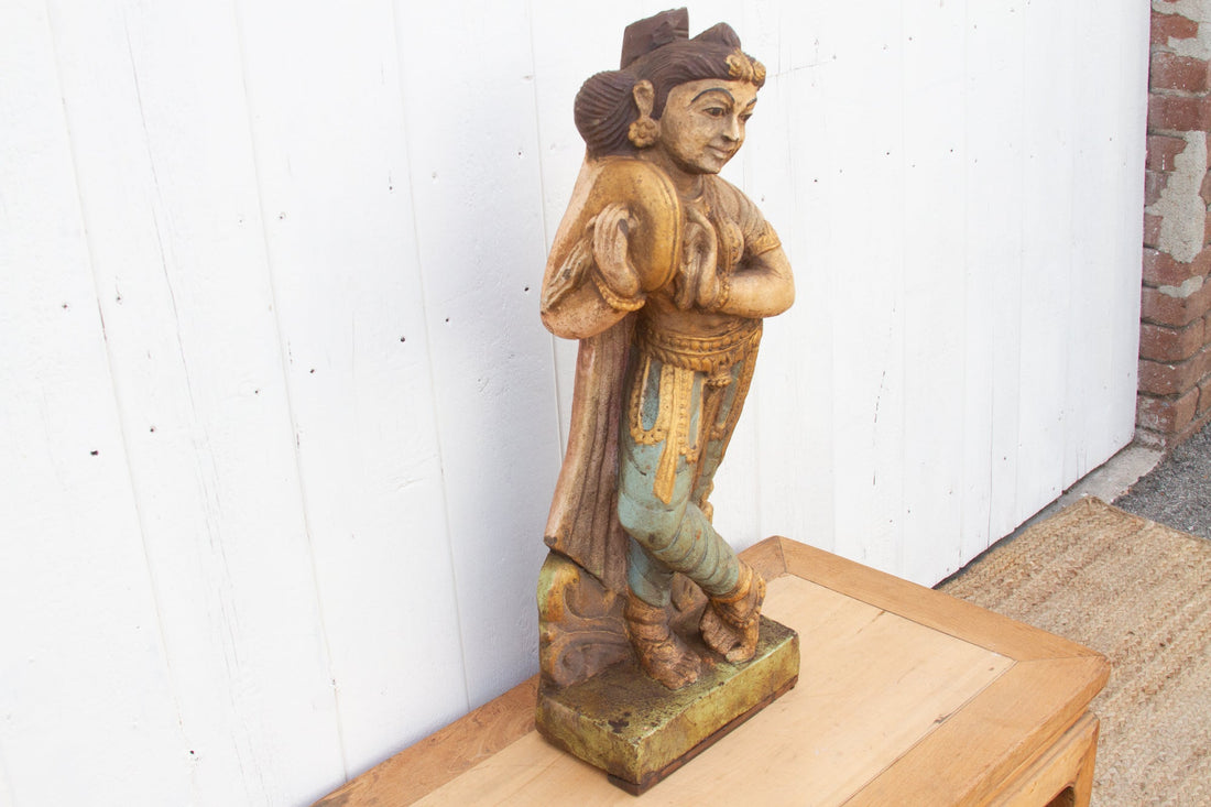 Southern Indian Stone Celestial Figure