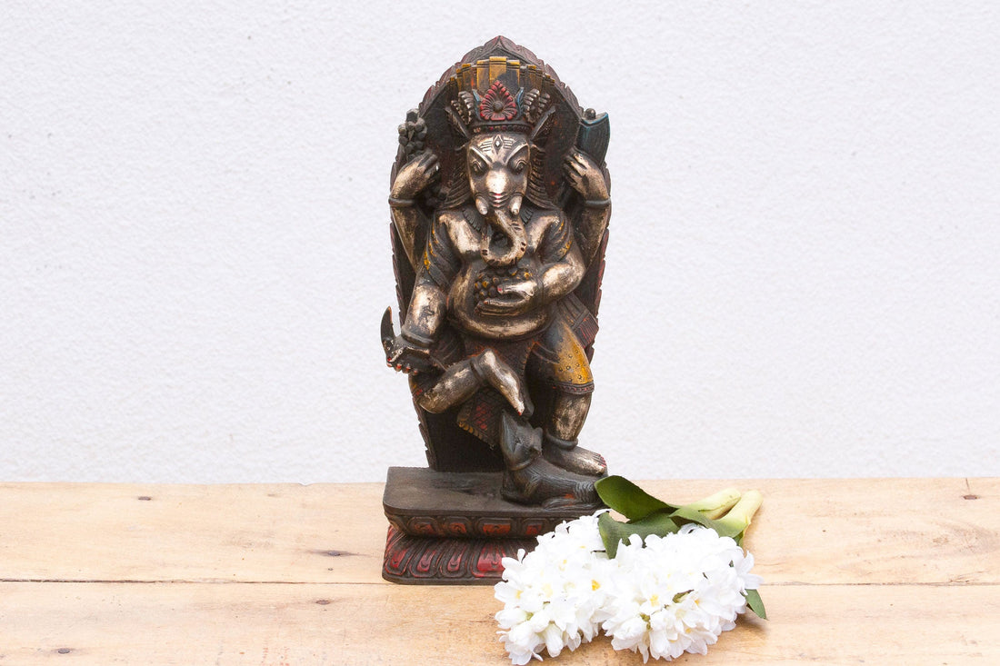 The Remover of Obstacles, Vintage Ganesha Figure