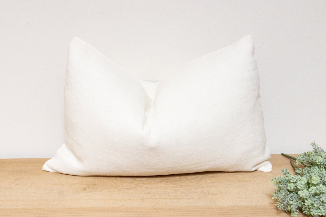 Bisan Antique Uzbek Suzani Linen Pillow