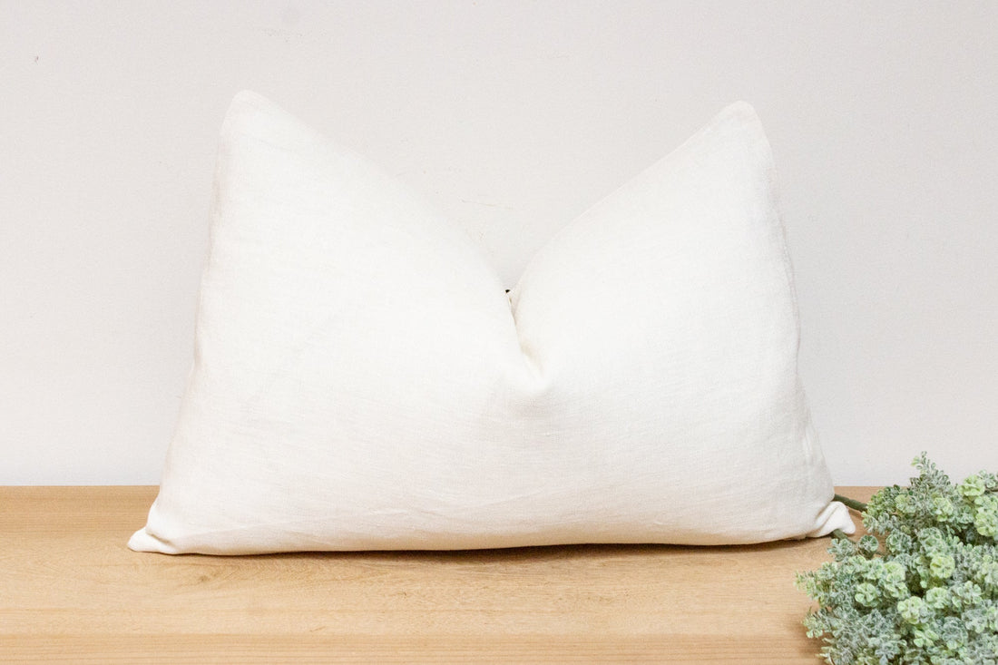 Dalia Antique Uzbek Suzani Linen Pillow