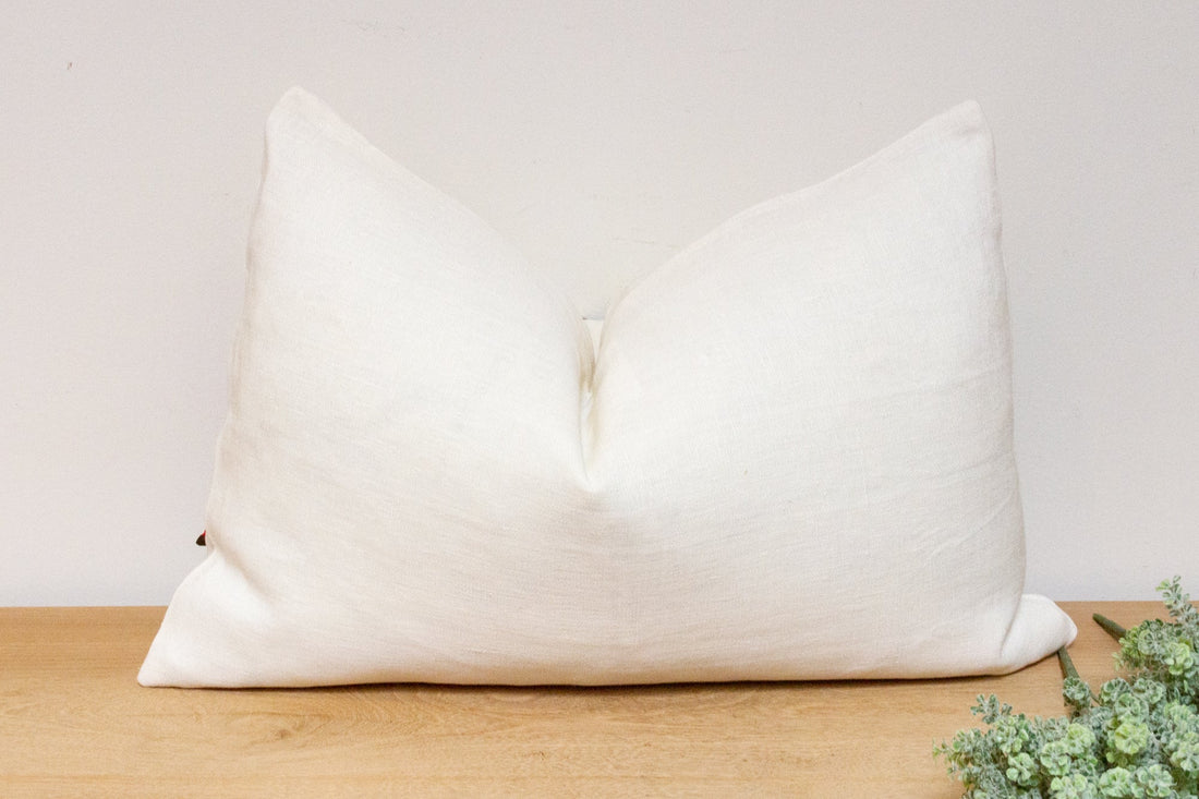 Liali Antique Uzbek Suzani Linen Pillow
