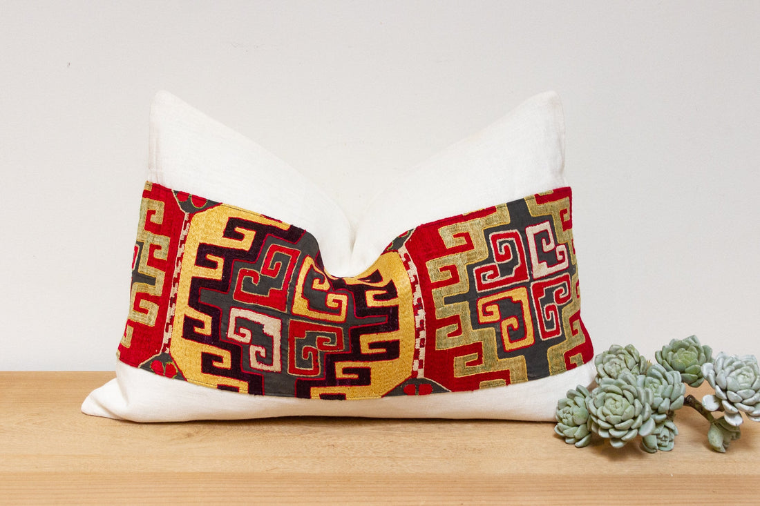 Asal Antique Lakai Tribe Linen Pillow