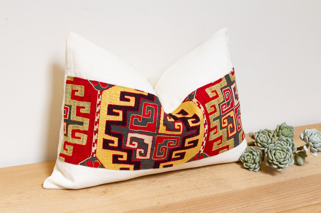 Asal Antique Lakai Tribe Linen Pillow