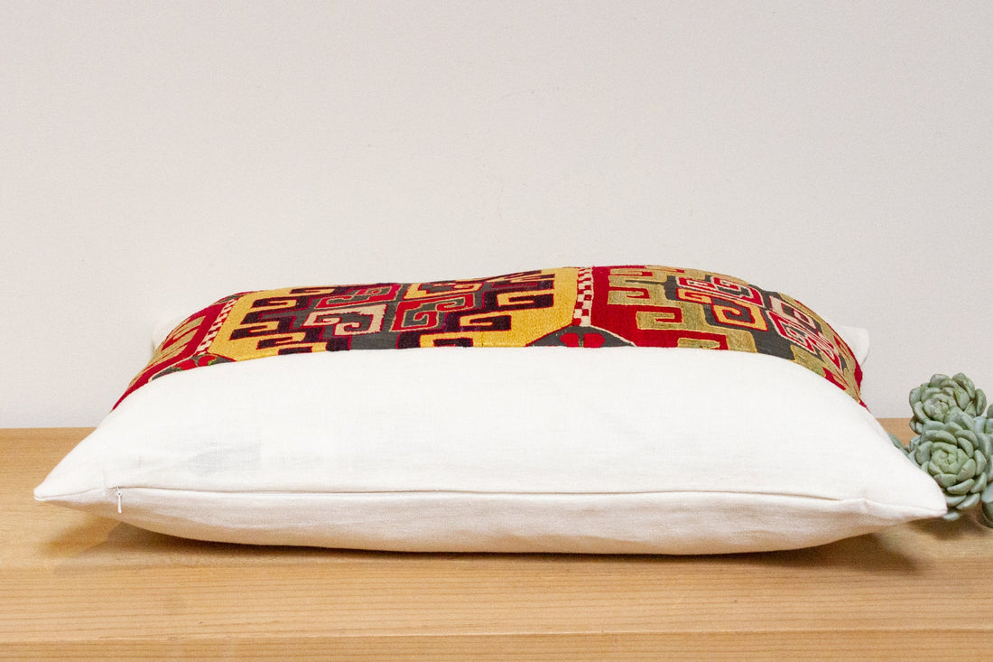 Asal Antique Lakai Tribe Linen Pillow