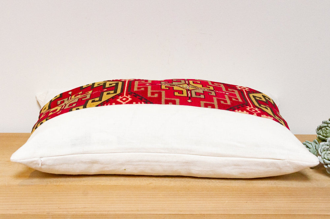 Zuha Antique Lakai Tribe Linen Pillow
