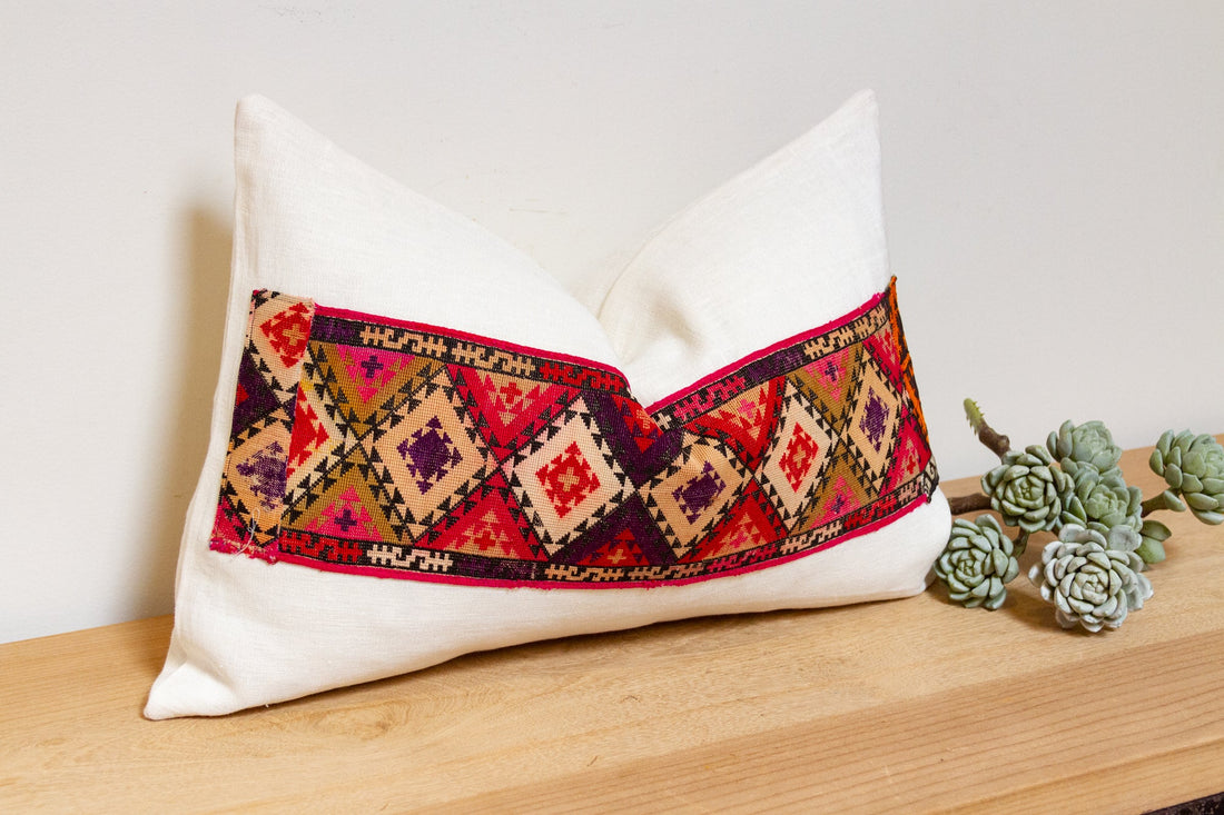 Sumbul Antique Lakai Tribe Linen Pillow