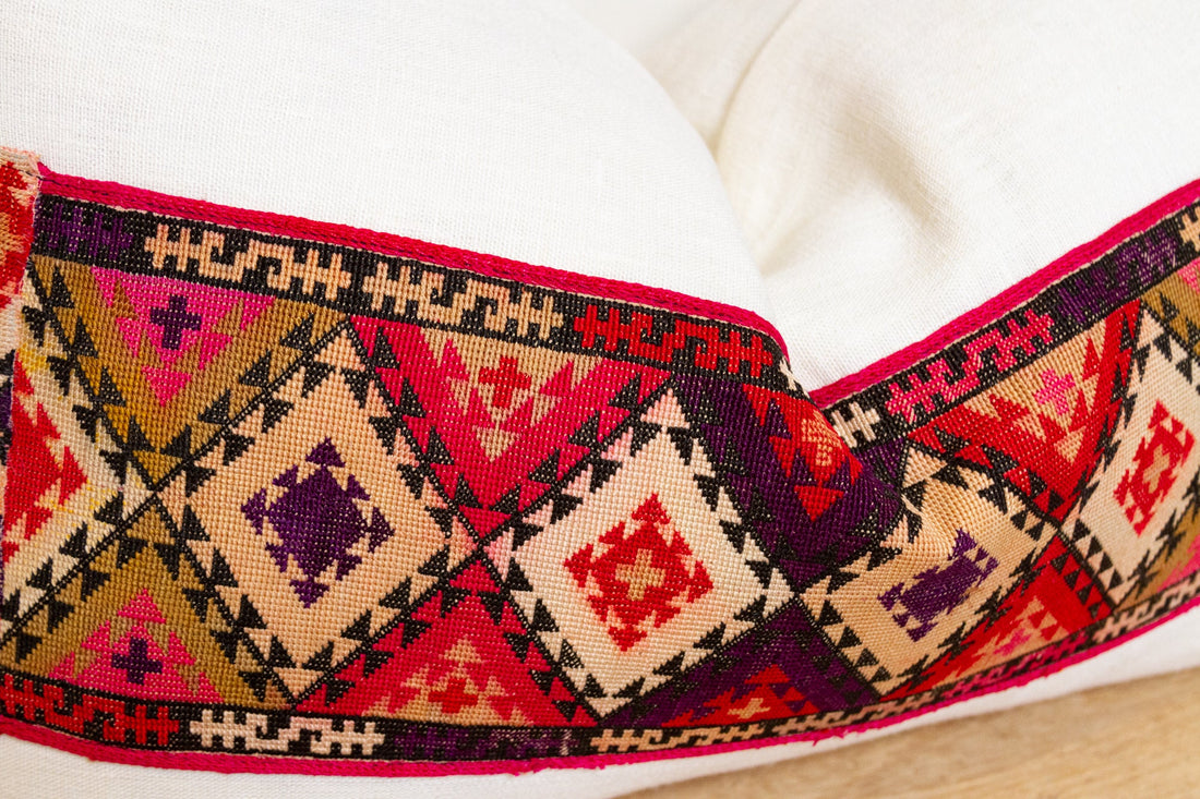 Sumbul Antique Lakai Tribe Linen Pillow