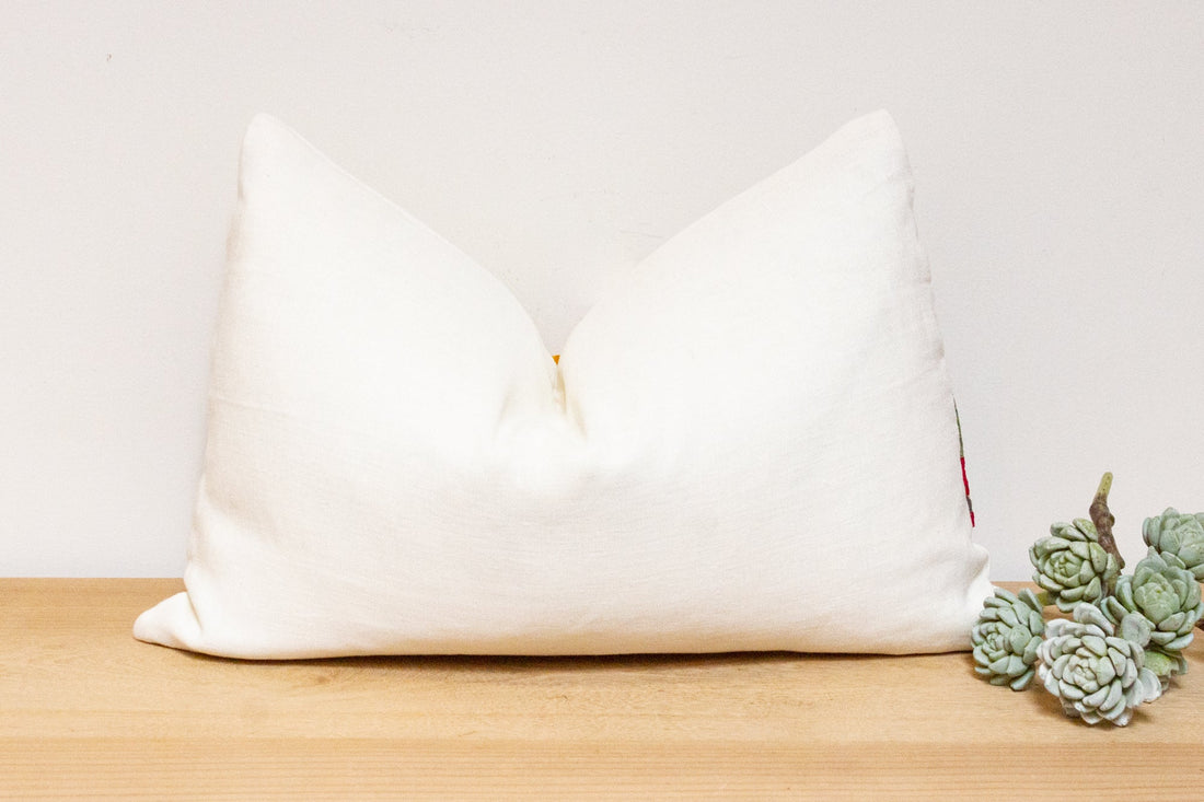 Veeda Antique Lakai Tribe Linen Pillow