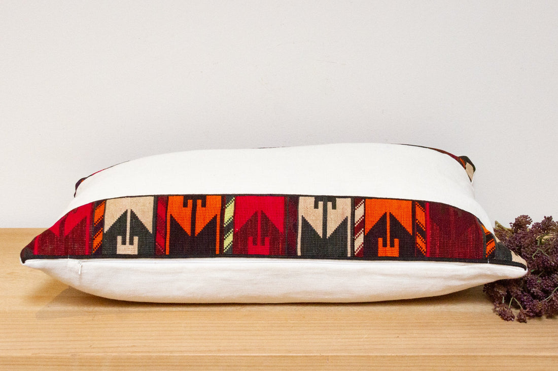 Tribal Antique Lakai Tribe Linen Pillow