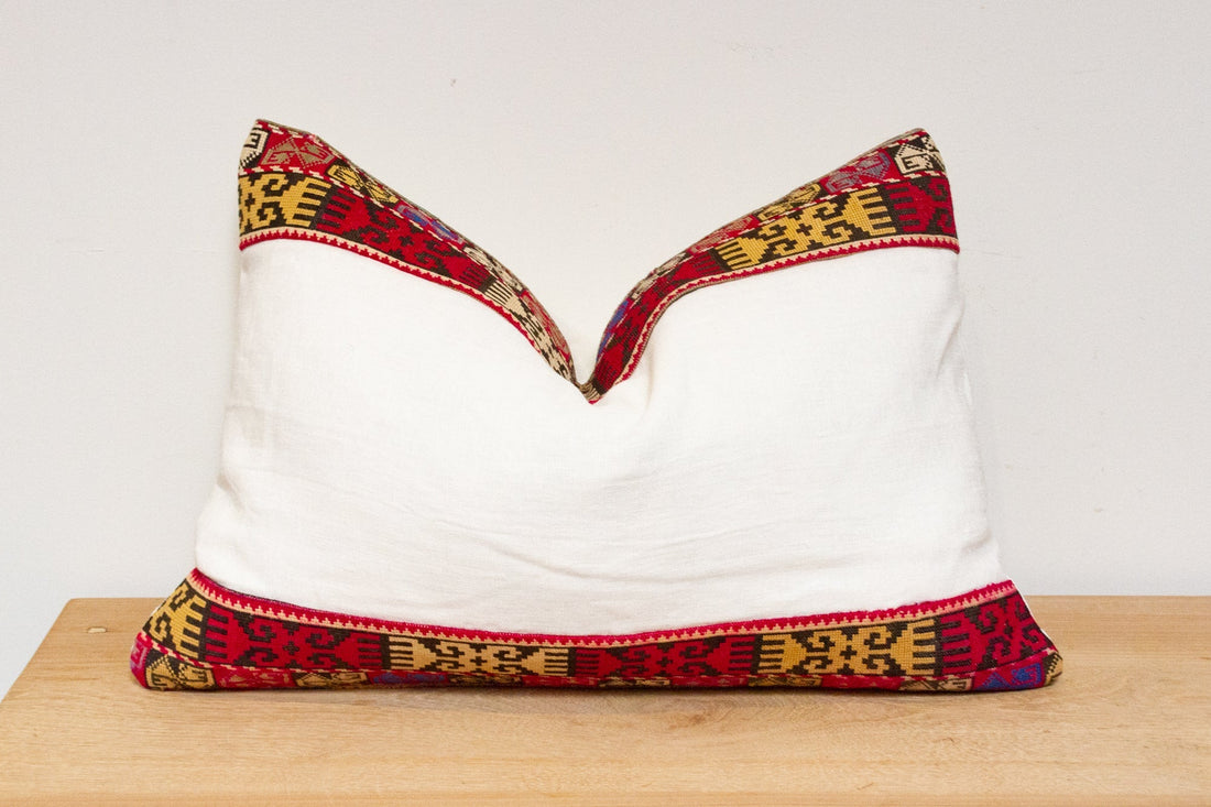 Azin Antique Lakai Tribe Linen Pillow (Trade)