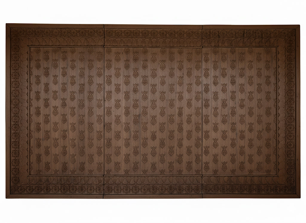 The Artisan Canvas, Custom Hand-Carved Teak Paneling – Made to order only, Not in stock