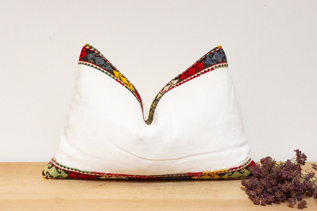 Ara Antique Lakai Tribe Linen Pillow