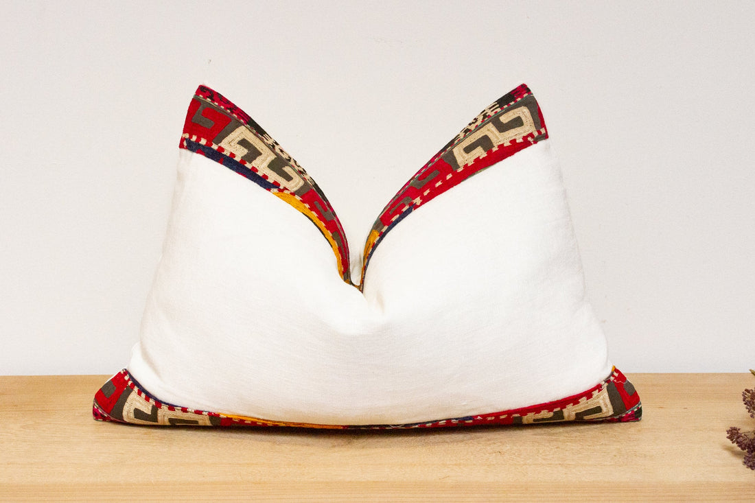 Zahra Antique Lakai Tribe Linen Pillow