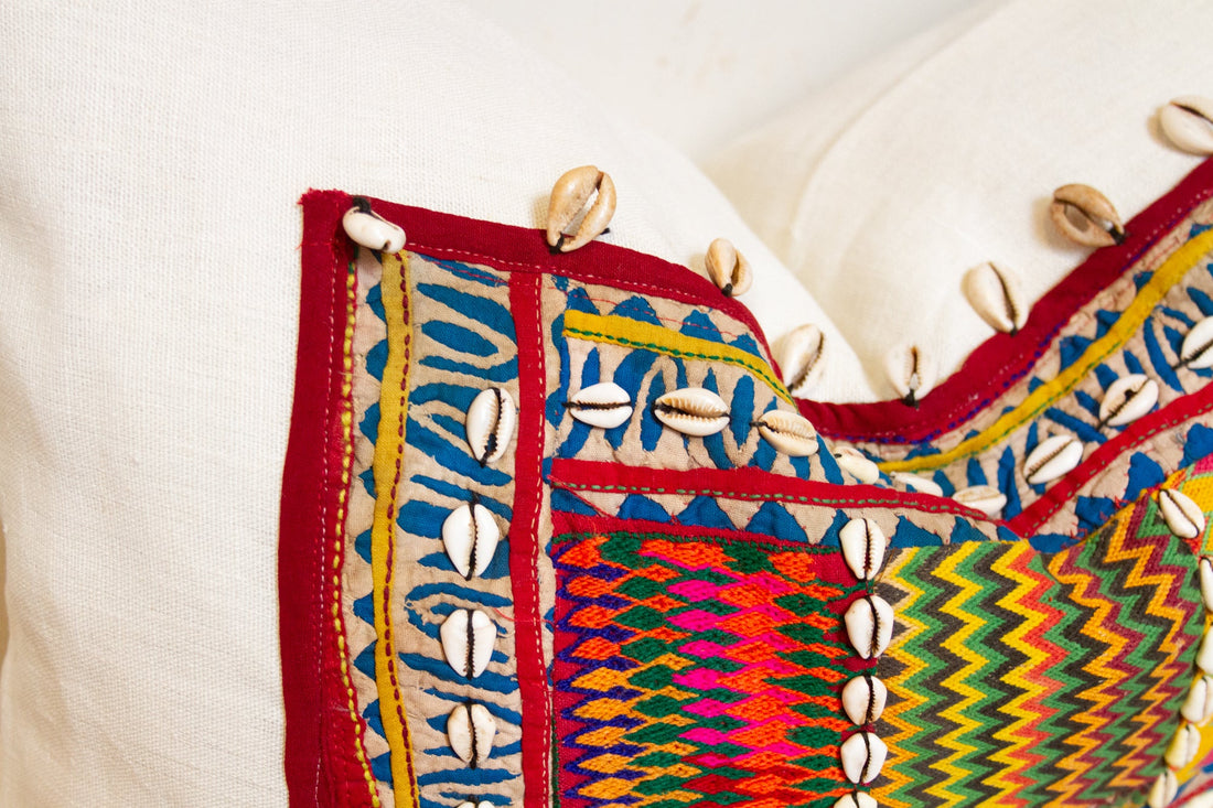 Tarbela Himalayas Tribal Antique Linen Pillow