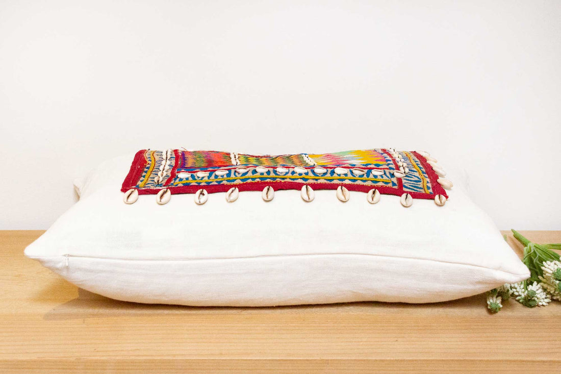 Tarbela Himalayas Tribal Antique Linen Pillow