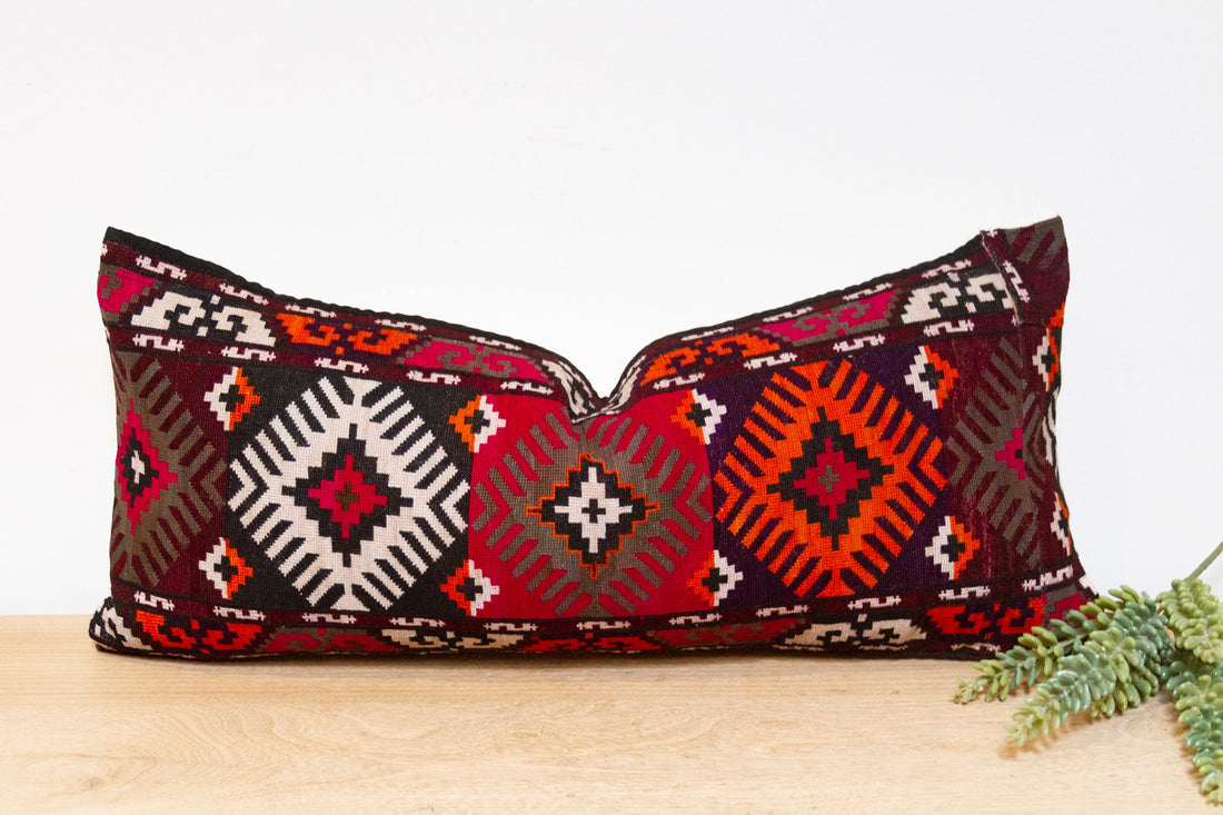 Azita Antique Lakai Tribe Linen Pillow