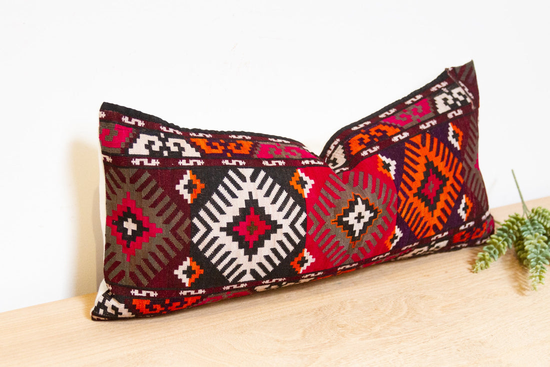 Azita Antique Lakai Tribe Linen Pillow