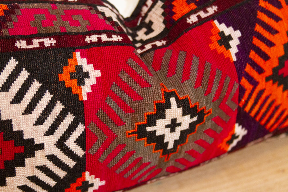 Azita Antique Lakai Tribe Linen Pillow